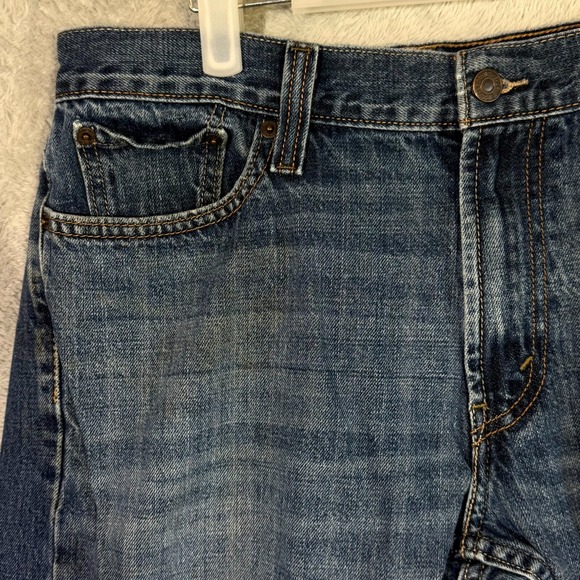 Vintage Levi's 514 Men's Jeans 34x34 Blue Denim 100% Cotton Slim Straight - Picture 3 of 15